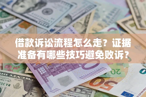 济南借款诉讼流程怎么走？证据准备有哪些技巧避免败诉？