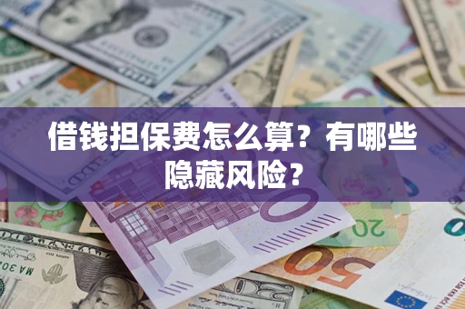 济南借钱担保费怎么算？有哪些隐藏风险？