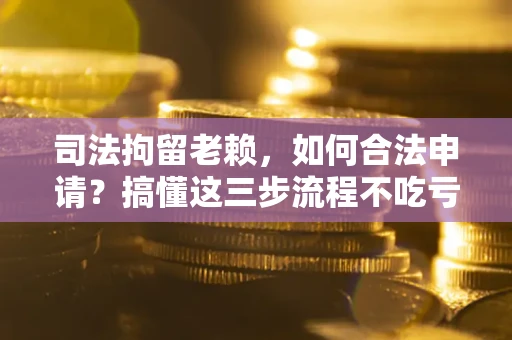 济南司法拘留老赖，如何合法申请？搞懂这三步流程不吃亏！