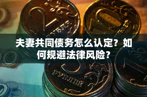 济南夫妻共同债务怎么认定？如何规避法律风险？